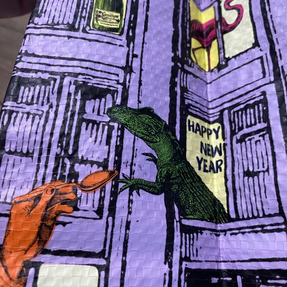 Trader Joe's 2016 Moon Reusable Bag Limited Edition Happy New Year Moon NEW NWOT - Picture 11 of 16